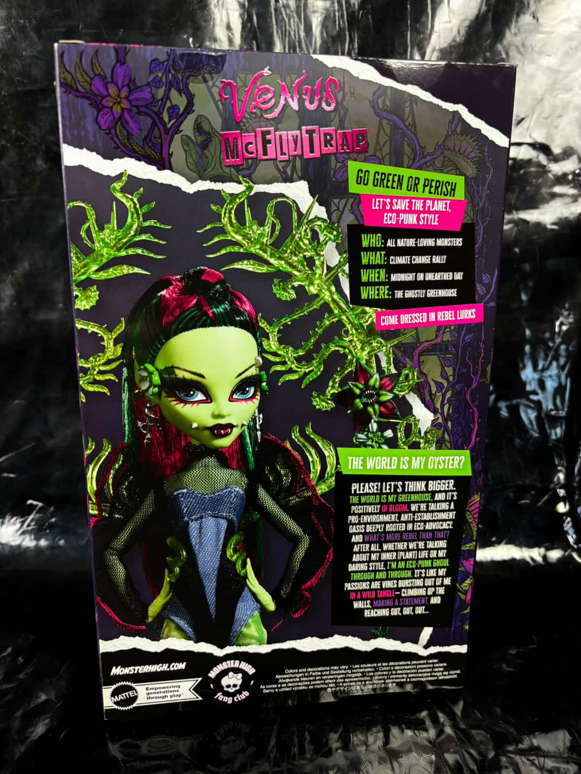 Muñeca Monster High- VENUS MCFLYTRAP 💚🐍