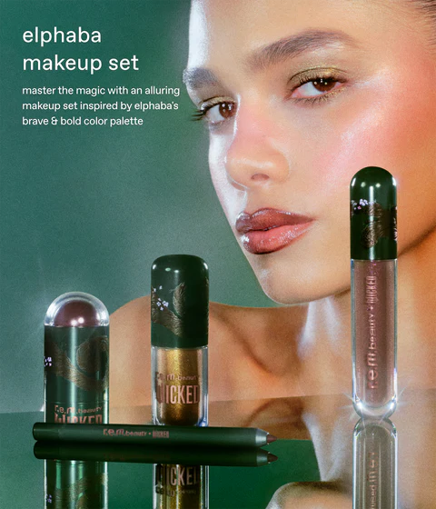 Rem beauty x wicked Elphaba makeup set 💚🧙