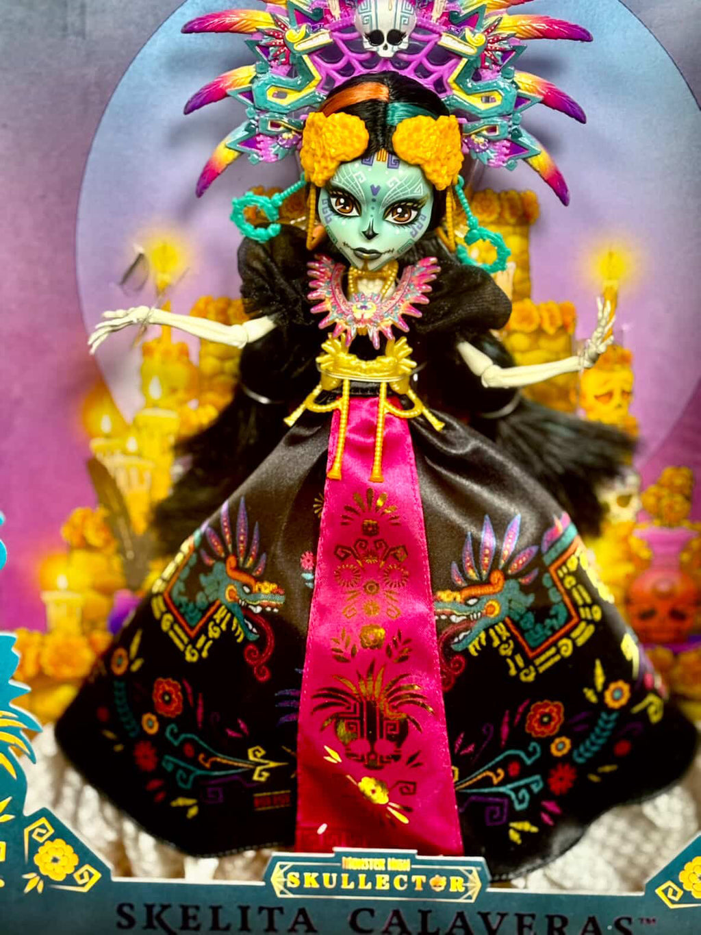 Muñeca monster high skeletal calaveras