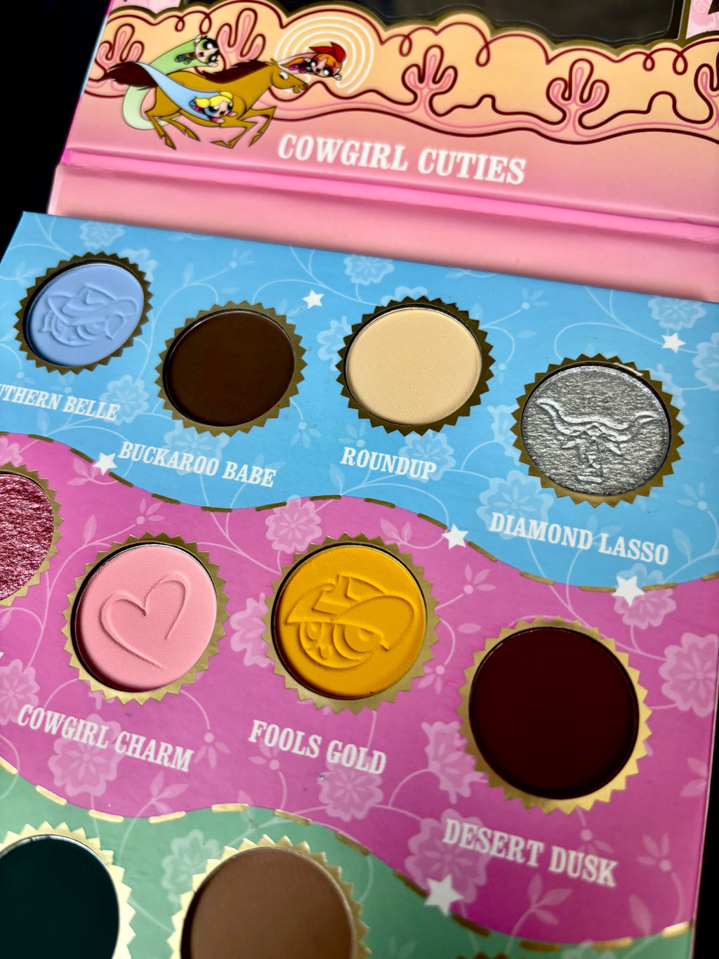 Paleta beauty creations x las chicas súper poderosas 💕💚💙