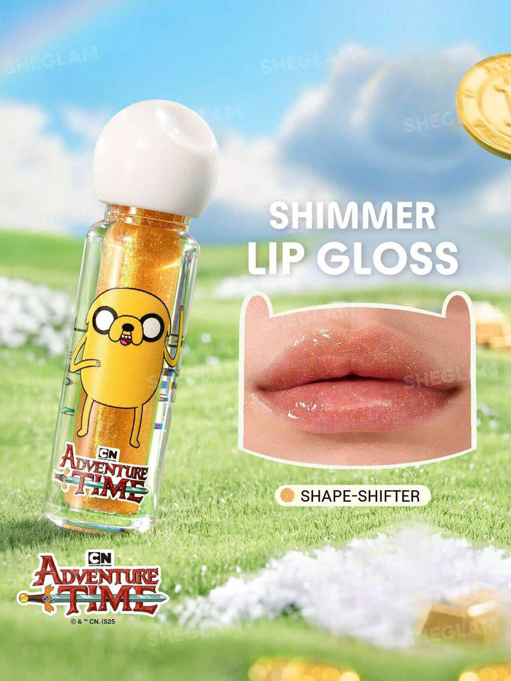 Lip gloss hora de aventura sheglam