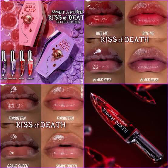 LIP OIL MAKE UP A MURDER 🕸️🩸