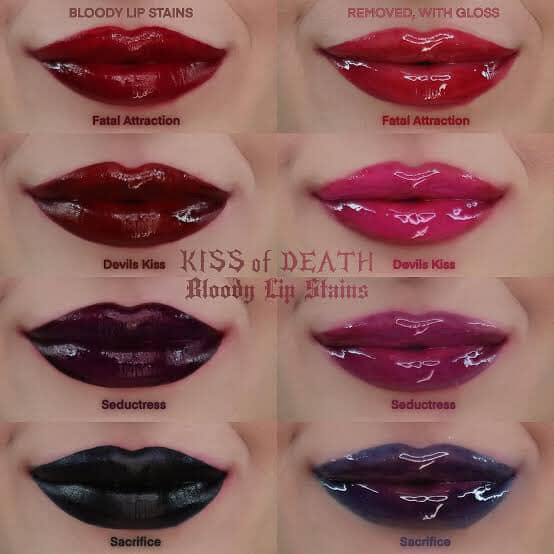 Make a murder lip stain