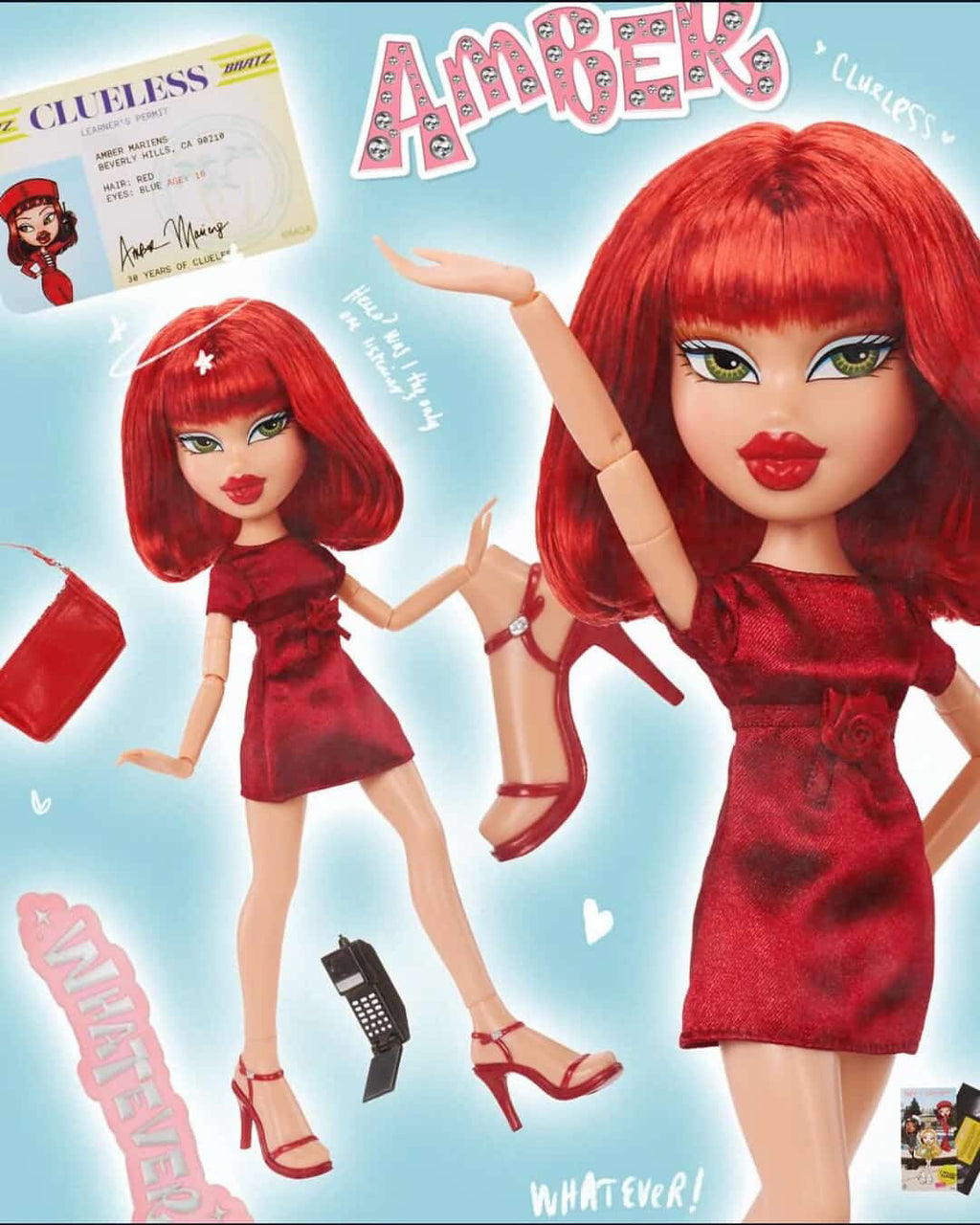 Bratz x CLUELESS -AMBER❤️