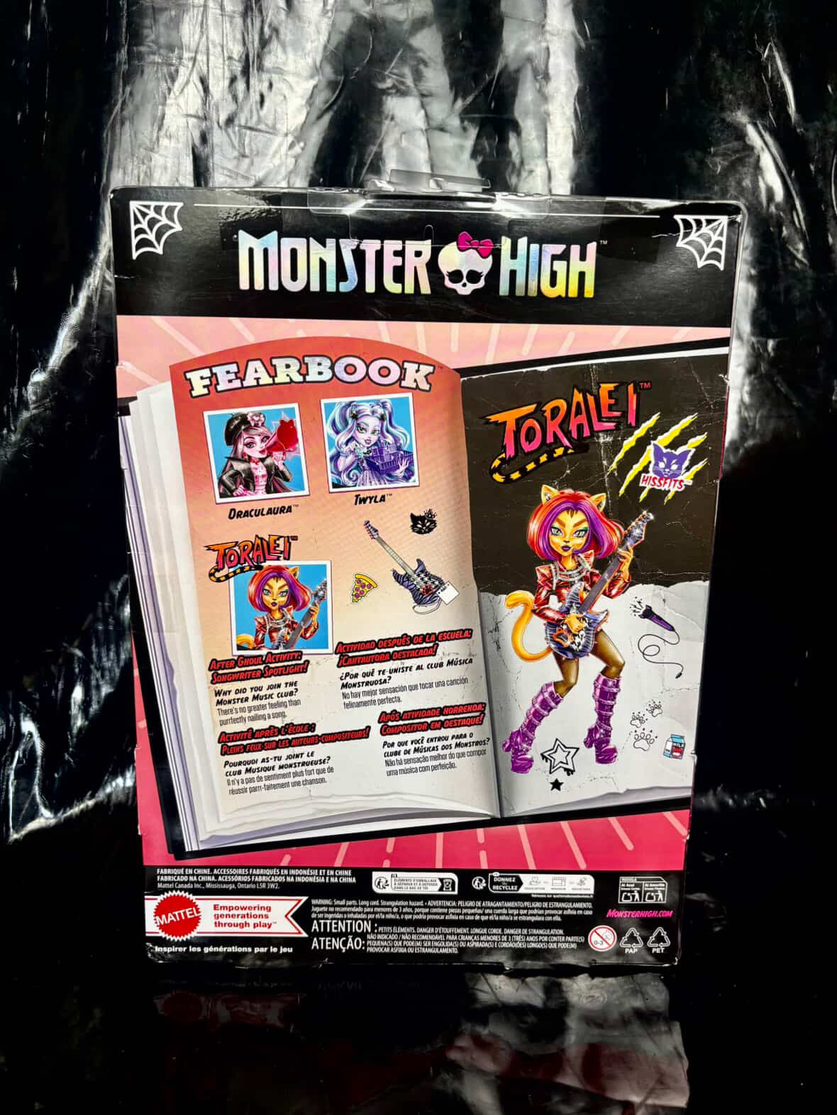 Toralei fearbook monster high